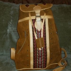 Women's artisan backpack from Ecuador